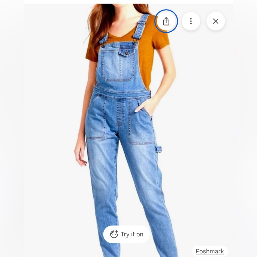L.L. Bean Signature Women's Denim Overalls